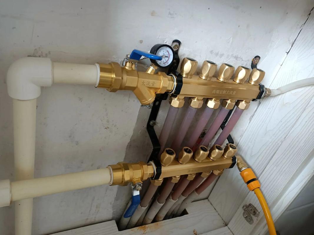 更換分水器，溫暖過冬的關(guān)鍵一步——平度陽光地暖清洗全記錄